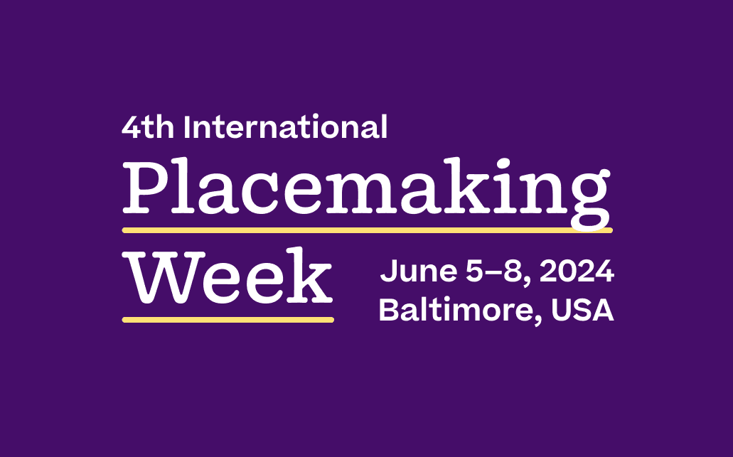 The logo for the 4th international placemaking week.